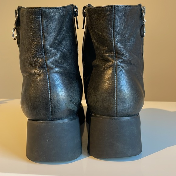 Platform Leather Bootie - Picture 3 of 9